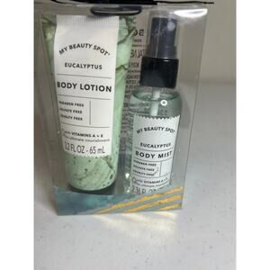 NWT‎ My Beauty Spot 2pc Body Care Gift Set - Eucalyptus